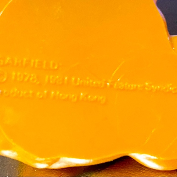 GARFIELD THE CAT VINTAGE 1981 SOLID PVC COLLECTIBLE FIGURE 2” JAPAN - Picture 10 of 11